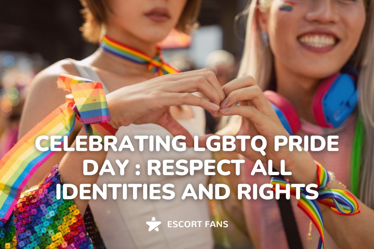 Celebrating LGBTQ Pride Day Respect All Identities and Rights